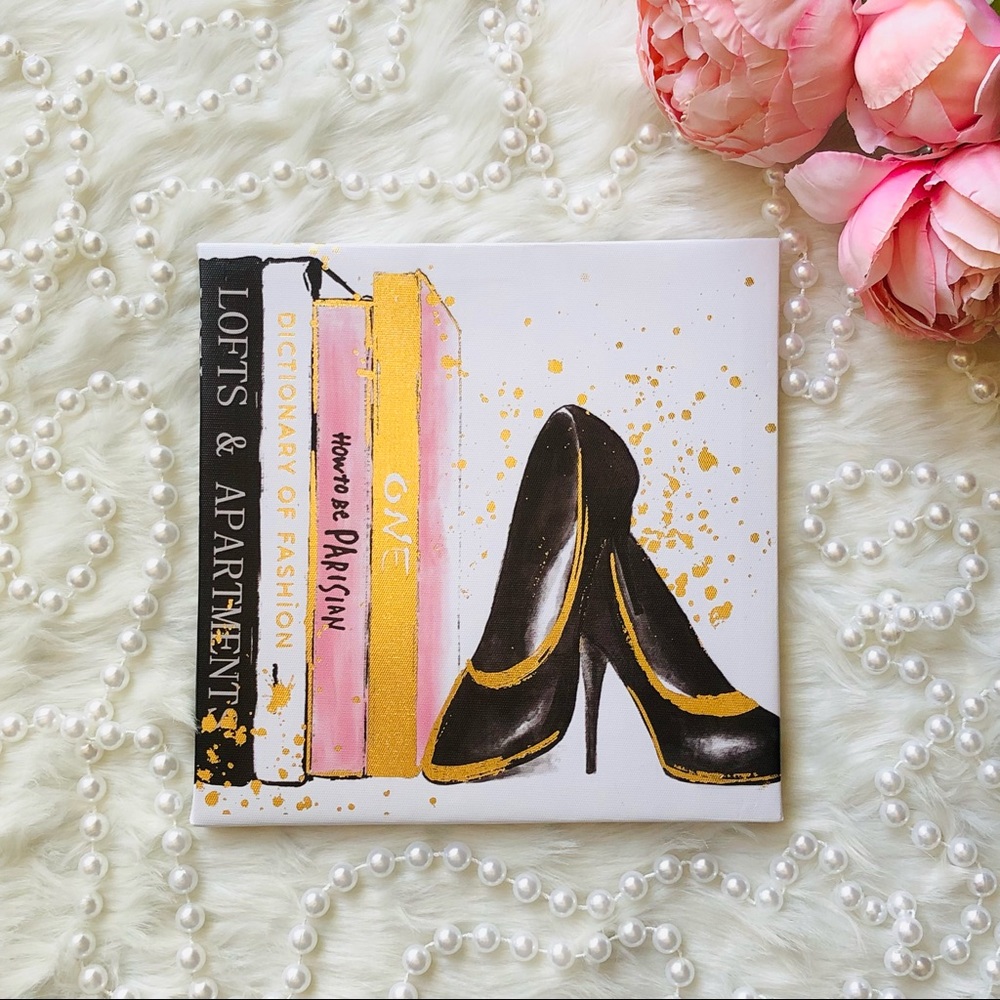 Fashionista Canvas Wall Decor